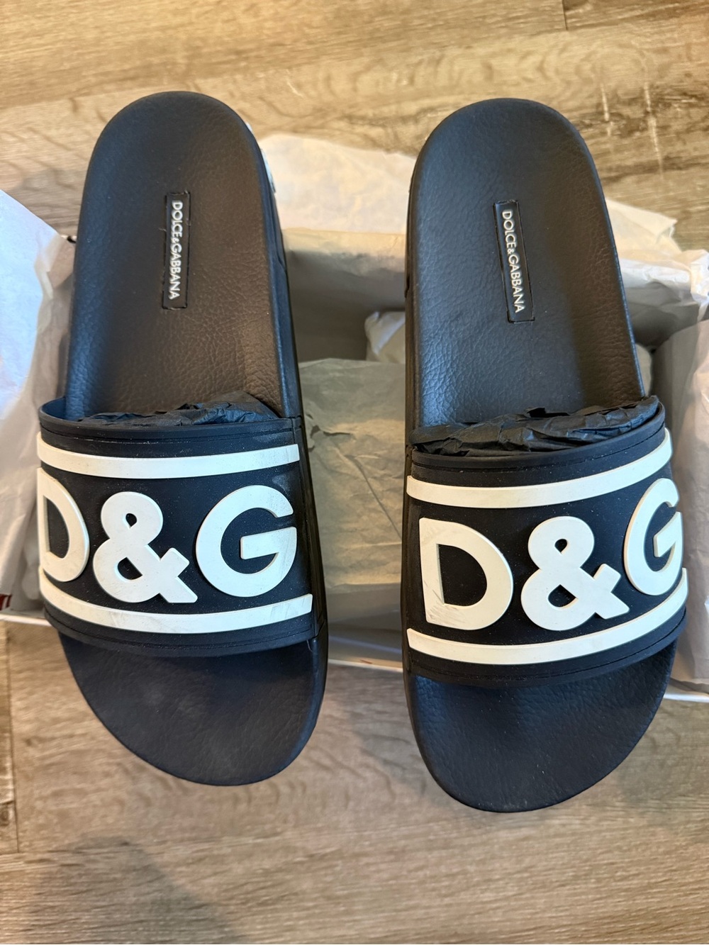 Dolce & Gabbana Black and White Branded Packaging